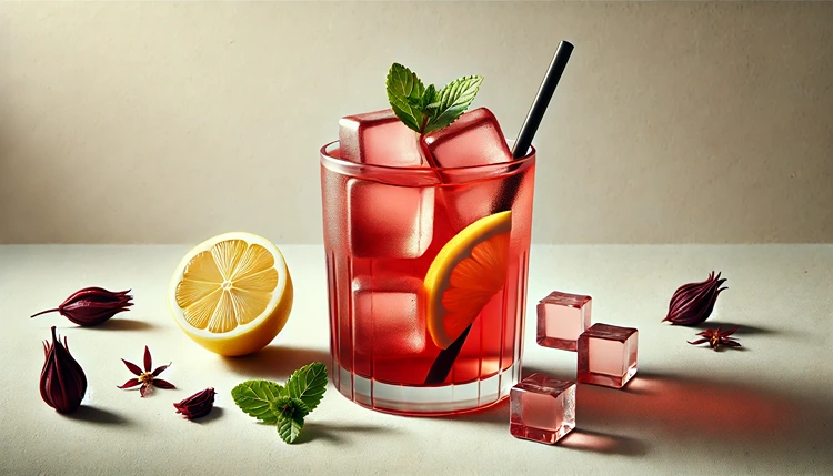 Hibiscus Tea Lemonade